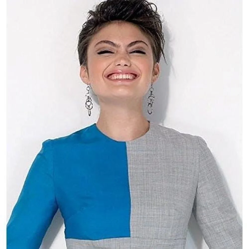 McCalls‎ M7089 Misses Fit Patterned Colorblock Dress Sewing Pattern Sizes 14-22